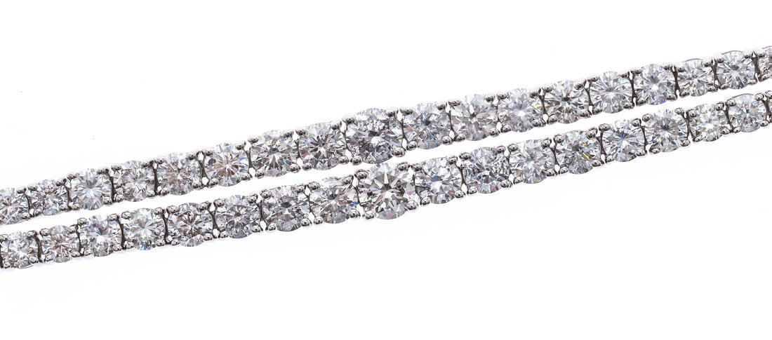 18K WHITE DIAMOND BRACELET