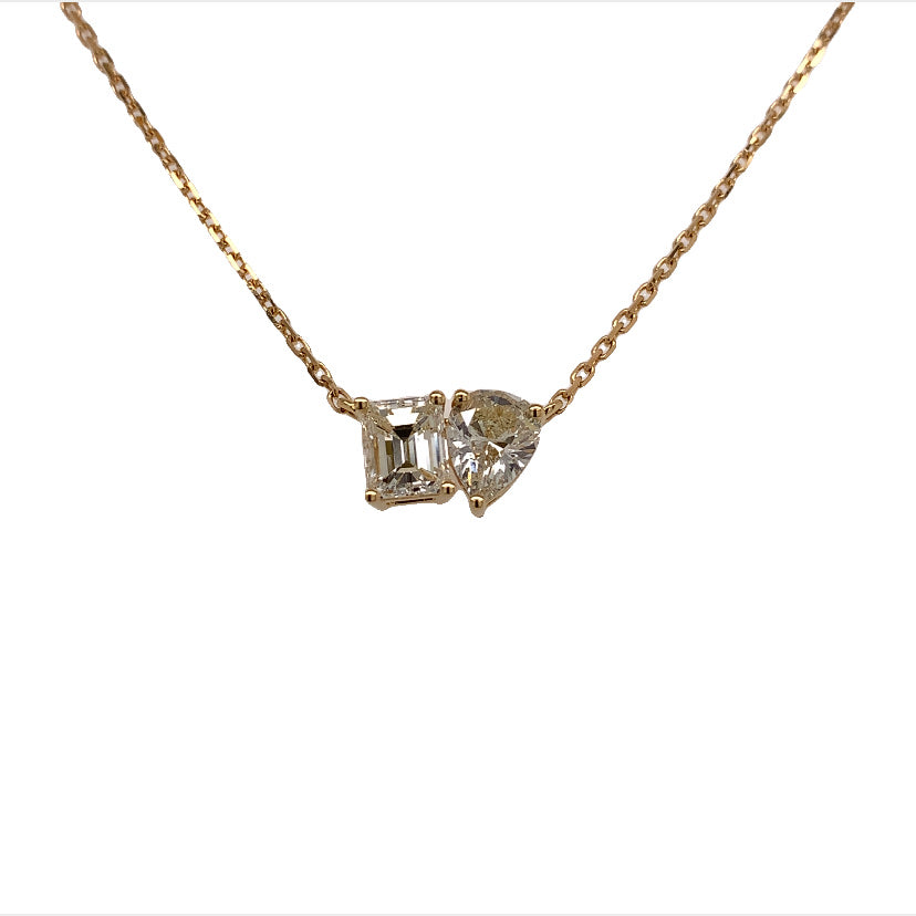 18K YELLOW GOLD NECKLACE